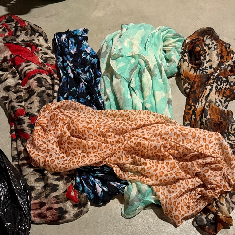 Stylish Women's Scarf Collection - Multicolor